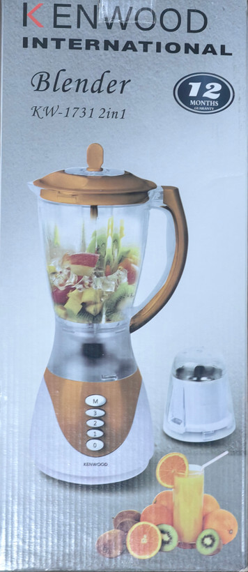 مخلوط کن به همراه آسیاب برند کنوود مدل KW-1731